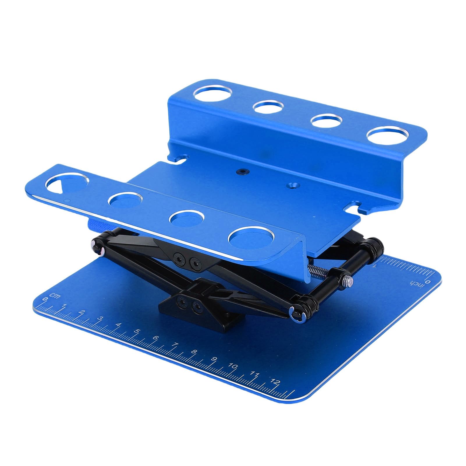 Soporte de Reparación de Automóviles RC Ajustable Estación de Trabajo a Escala de 2,36 "-5,51" Alfombrilla Antideslizante para Automóviles RC 1/10 Plataforma de Mantenimiento Versátil para (#2)