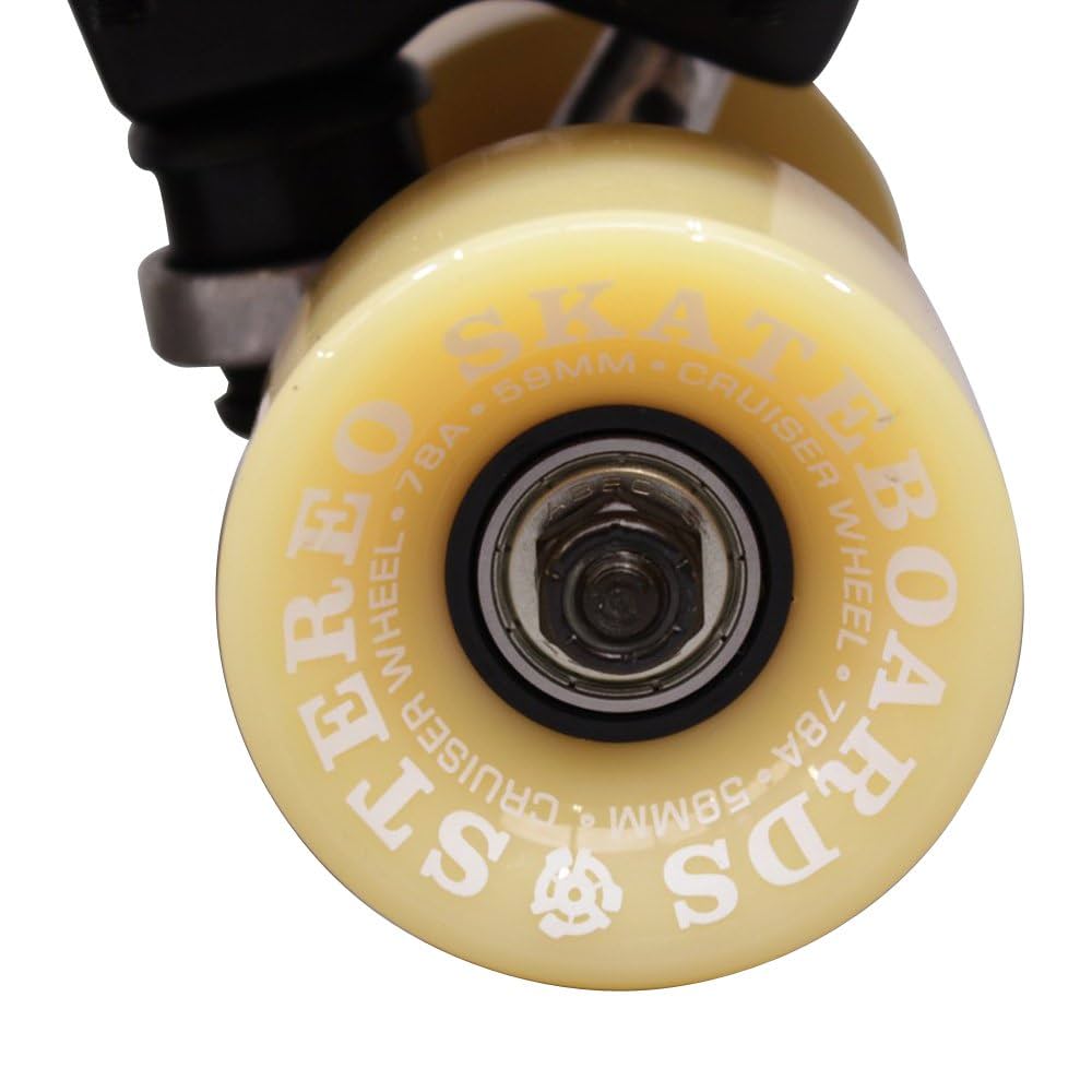 美品　Stereo ステレオ ウッドバイナルクルーザー　スケートボード Amazon | STEREO(ステレオ) WOOD VINYL CRUISER BROWN | STEREO