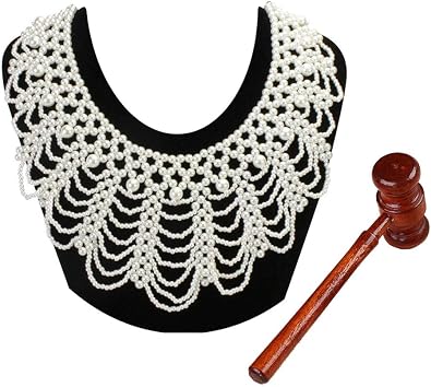 LEYSTARE Women's RBG Dissent Collar 