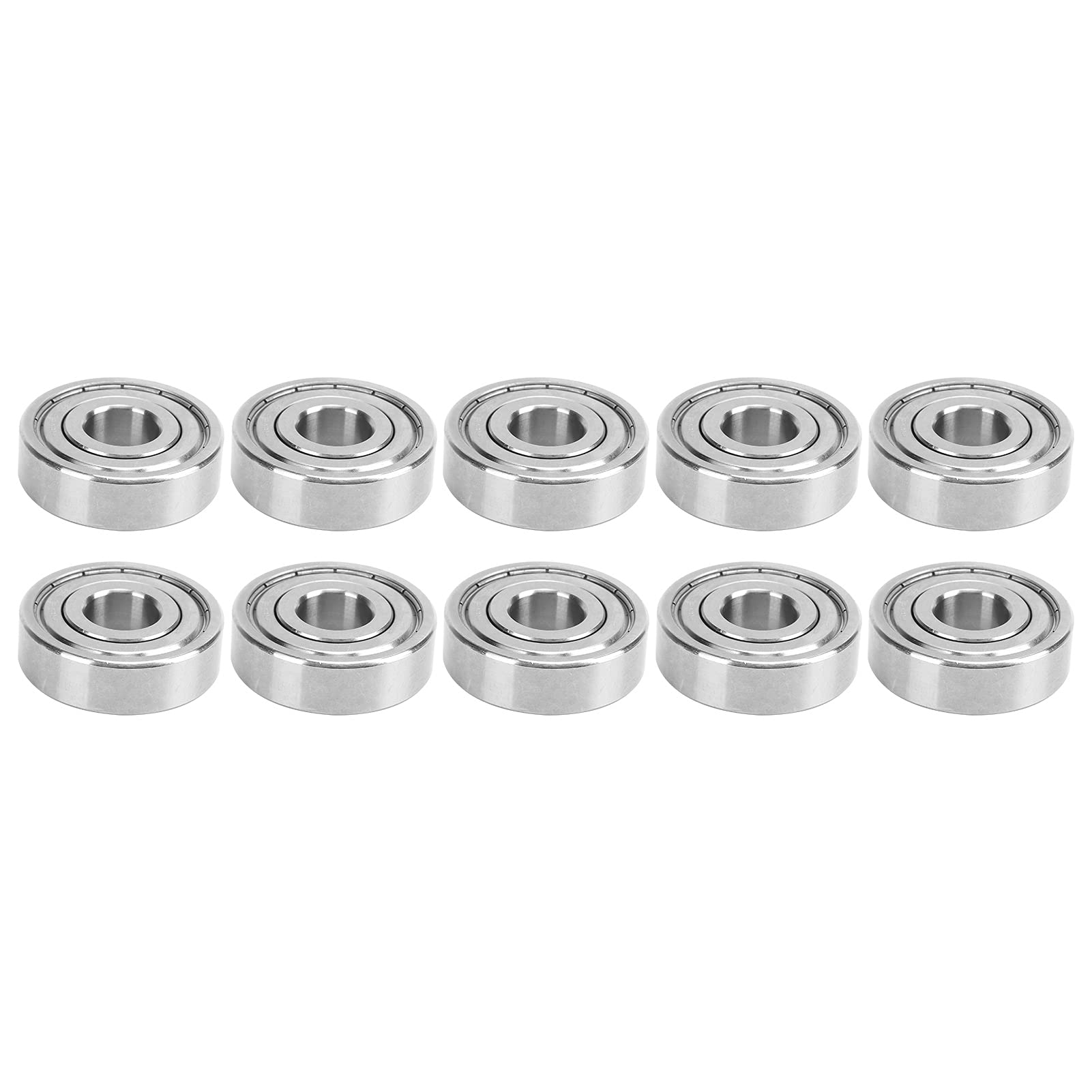 Miniaturowe łożyska Kulkowe, 10 szt. Miniaturowe łożyska Kulkowe 47x17x14 Mm, Podwójnie Ekranowane łożyska Miniaturowe, Sprzęt Szybkobieżny ze Stali Nierdzewnej, łożyska