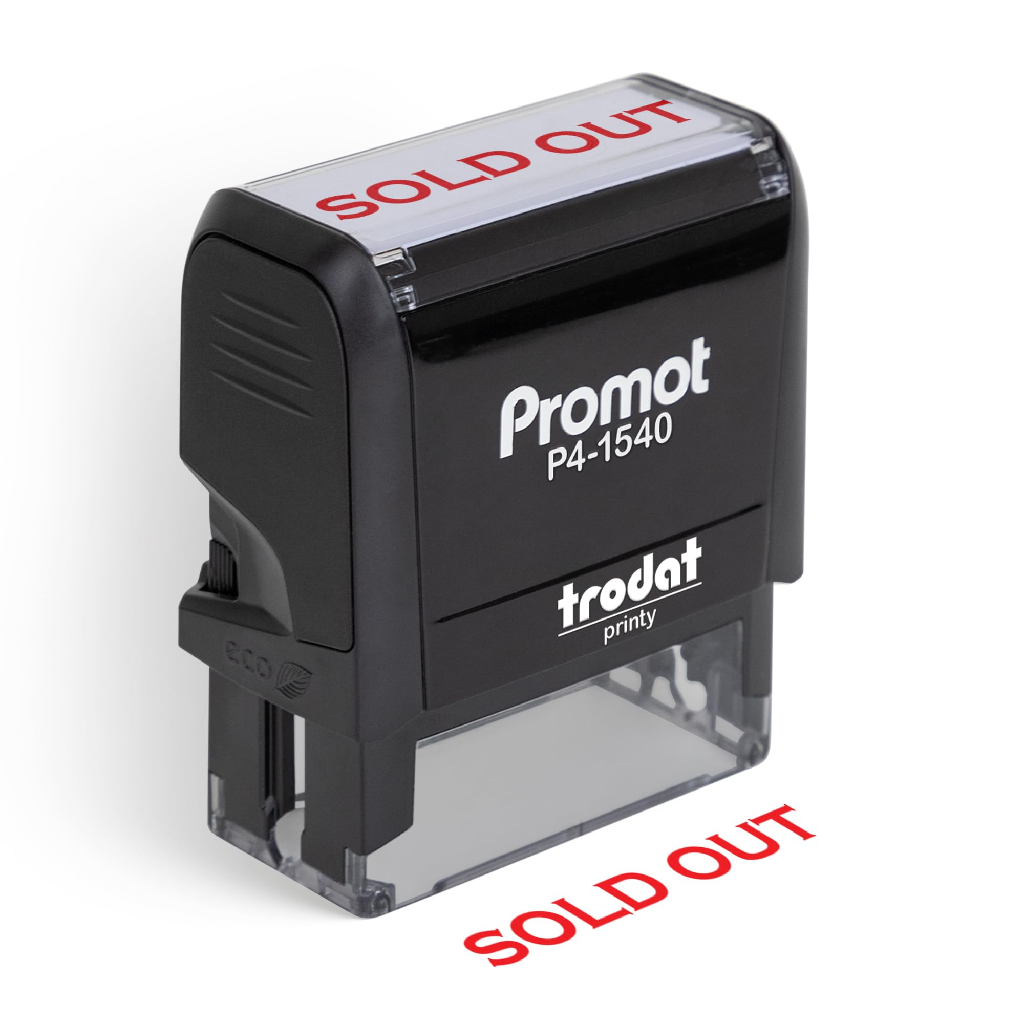 Promot Sellador de goma autoentintable, sellos de tinta