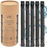 ORINKO - Binchotan Bio 15x | Carbón Activo Bambú Takesumi para la purificación del Agua + E-Book | Pasar el Agua en Botella con Nuestro carbón Activo [𝗦𝗮𝘁𝗶𝘀𝗳𝗮𝗶𝘁𝗼𝘂𝗥𝗲𝗺𝗯𝗼𝘂𝗿𝘀𝗲]