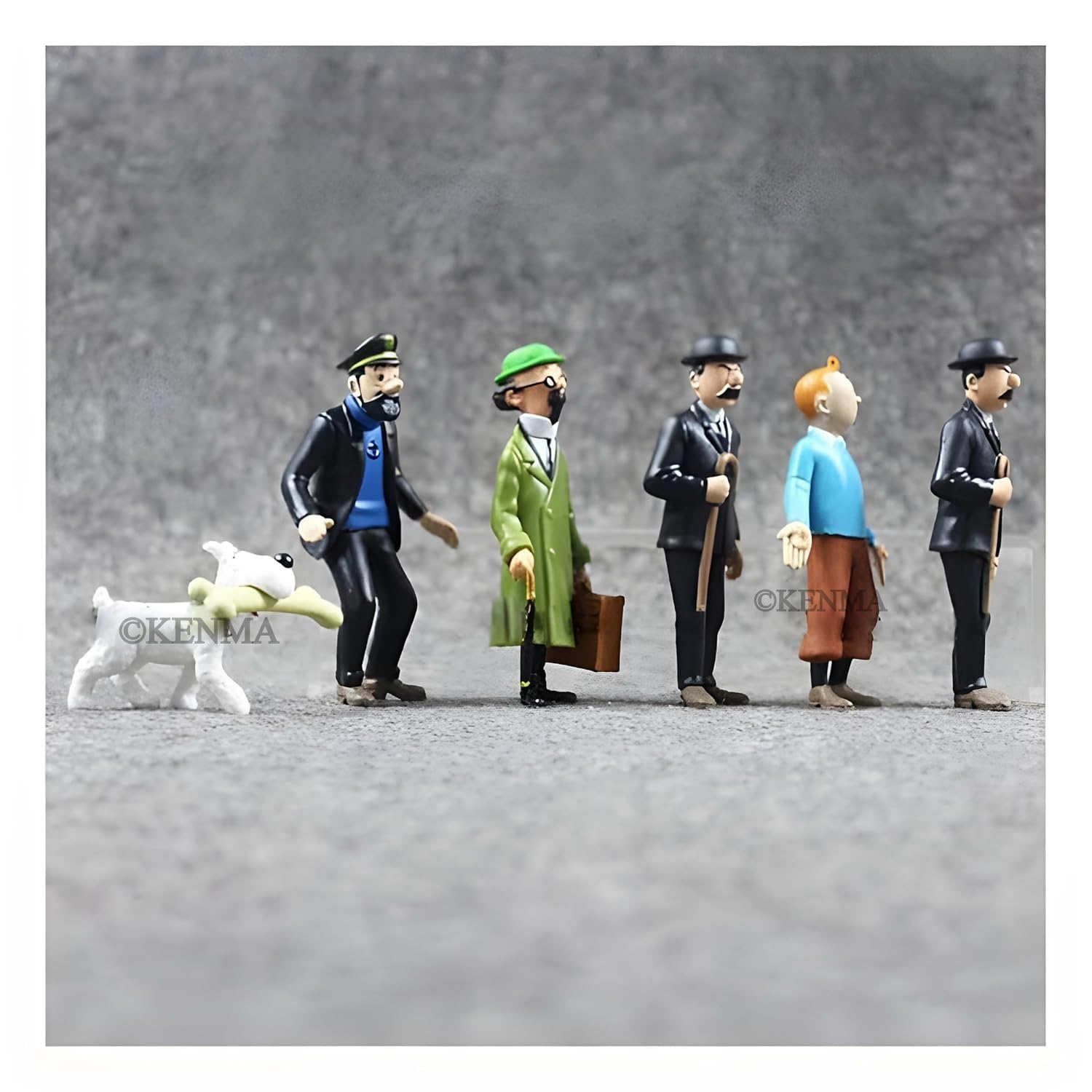 Buy KENMA The Adventures of Tintin Set of 6 Pieces Action Figures