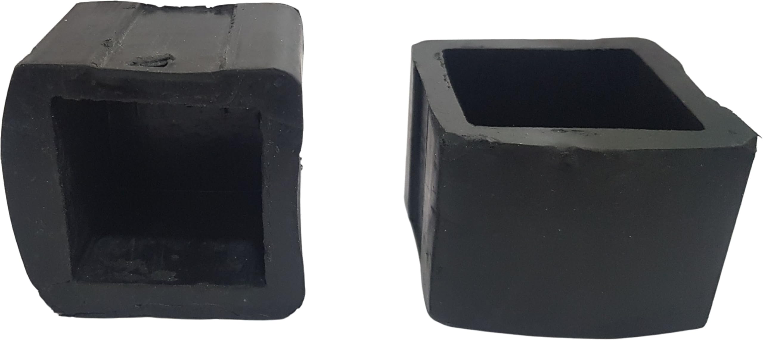 LCARNO 2x2 Inch Shoe Rubber Foot Cover/Square Anti-Slip Protector End Cap Multi-Training Bar ()-picture-32