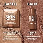 COVERGIRL TruBlend Skin Enhancer Baked Luminous Bronzer, with Hyaluronic Acid & White Rose Extract, Blends Seamlessly - 310 Toasted Butterscotch (Light Medium Bronze with Rose Gold Swirls) - Image 5