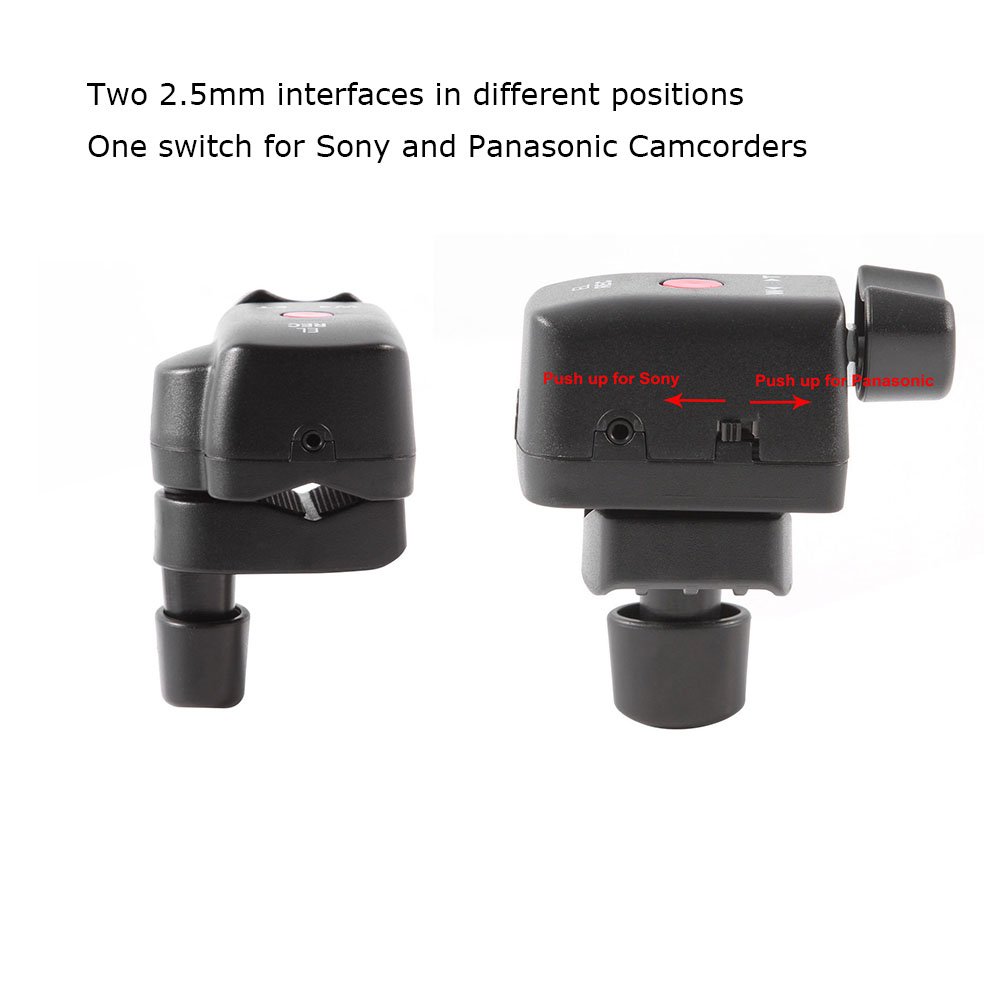 AODELAN Lanc - Controlador de zoom para videocámara, mando a distancia con cable jack de 2,5 mm