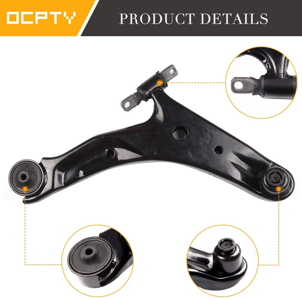 OCPTY - New 2-Piece fit for 2001-2006 for Hyundai Santa Fe - 2 Front Lower Control Arm and Ball Joint Assembly
