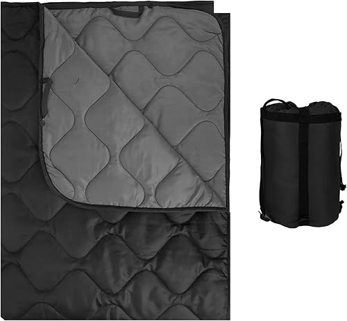 Vista 81 de LOOGU Manta de camuflaje con aislamiento impermeable para acampar al aire libre, senderismo, caza, supervivencia, mochilero, picnic Alpha Green