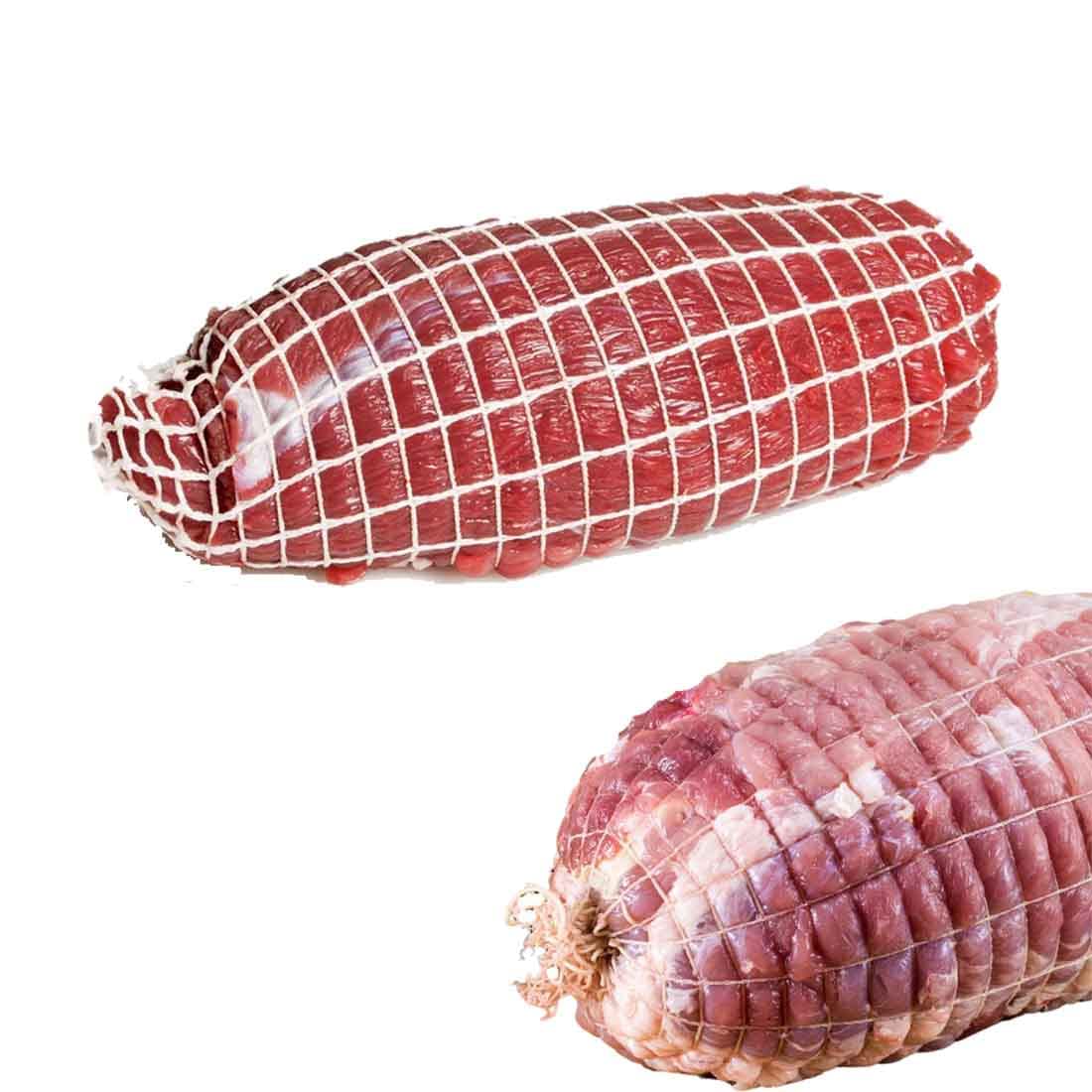 Rouleau De Filet à Viande élastique De 10 M, Taille 18, Pour Viande Fumee Volaille Jambon Viande Boucher Rouleau De Filet Demballage Pour La Viande Et La Fabrication De Saucisses