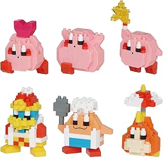 nanoblock - Kirby - Kirby Assortment 2 (Blind Box Complete Set), mininano Series Building Kit, NAN22415