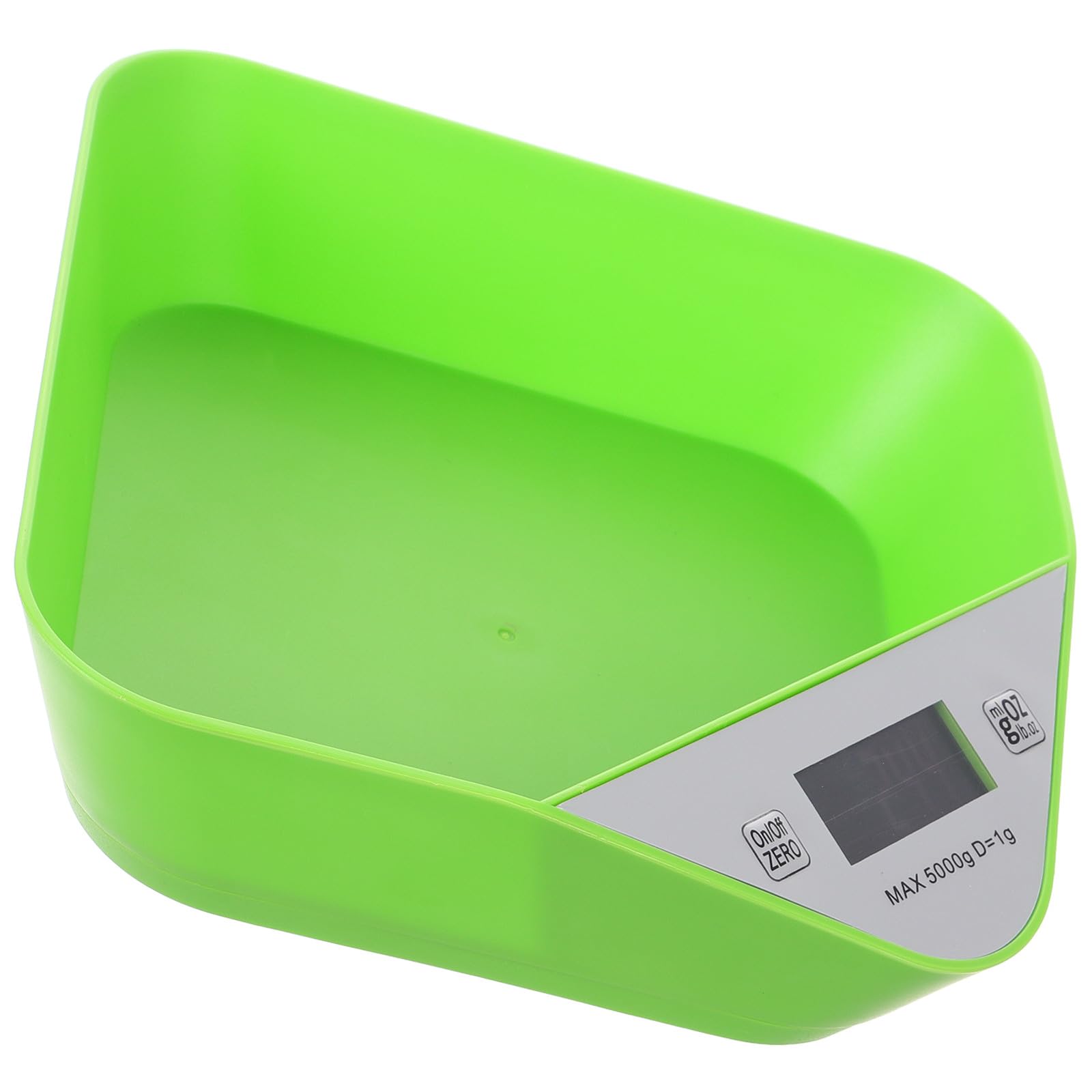 SUPVOX Bilancia da Cucina Digitale Ciotola Verde, Peso Preciso in Grammi, Piccola Bilancia Alimentare per Cottura e Preparazione in Cucina, Utensile Compatto Facile da Trasportare
