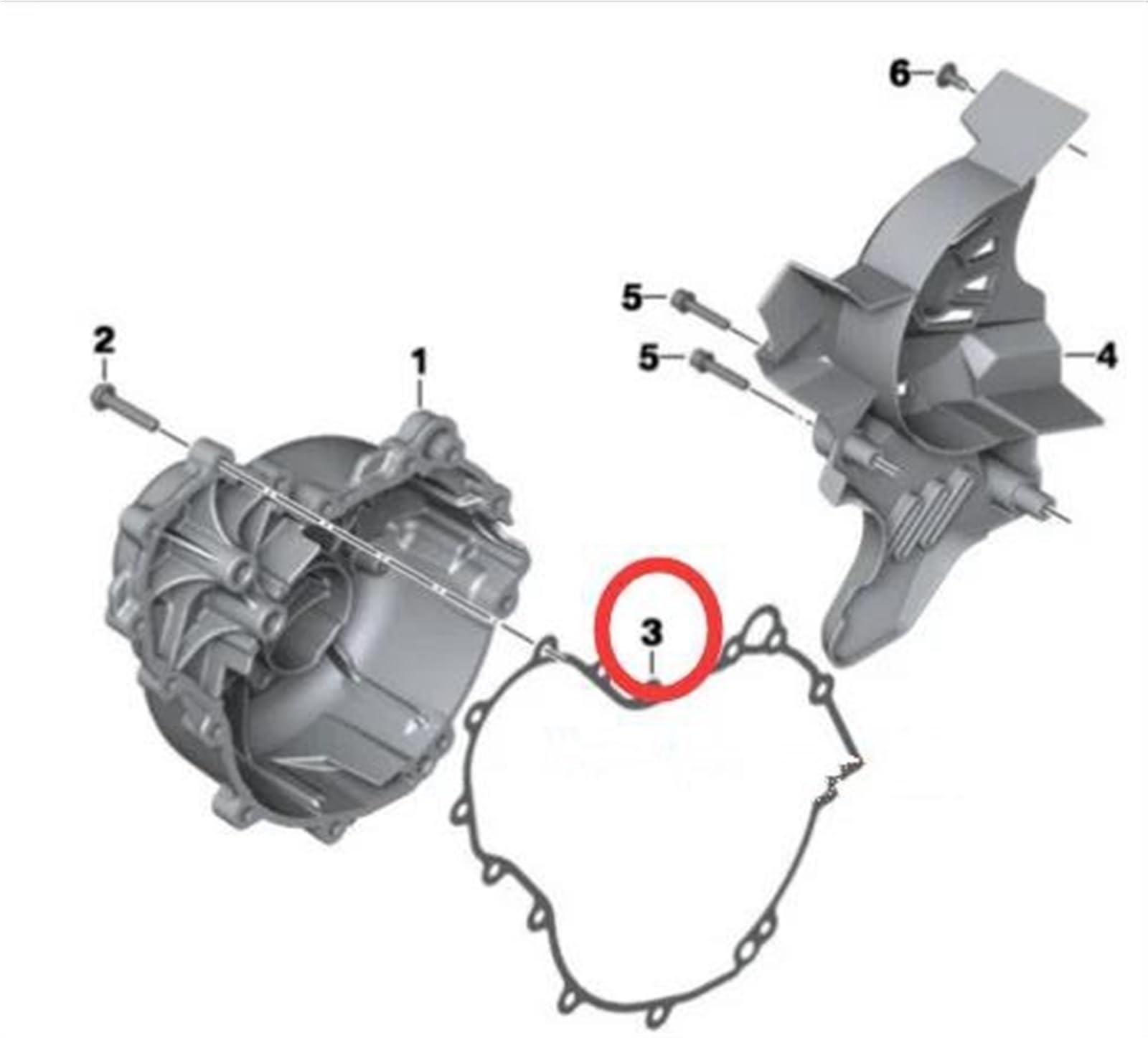 Kit guarnizioni cilindro coprimoto per XR400R 1996-2004 XR 400R XR400 12251-MBV-013 12391-KCY-671 12191-KCY-672 GUARNIZIONE CAMBIO