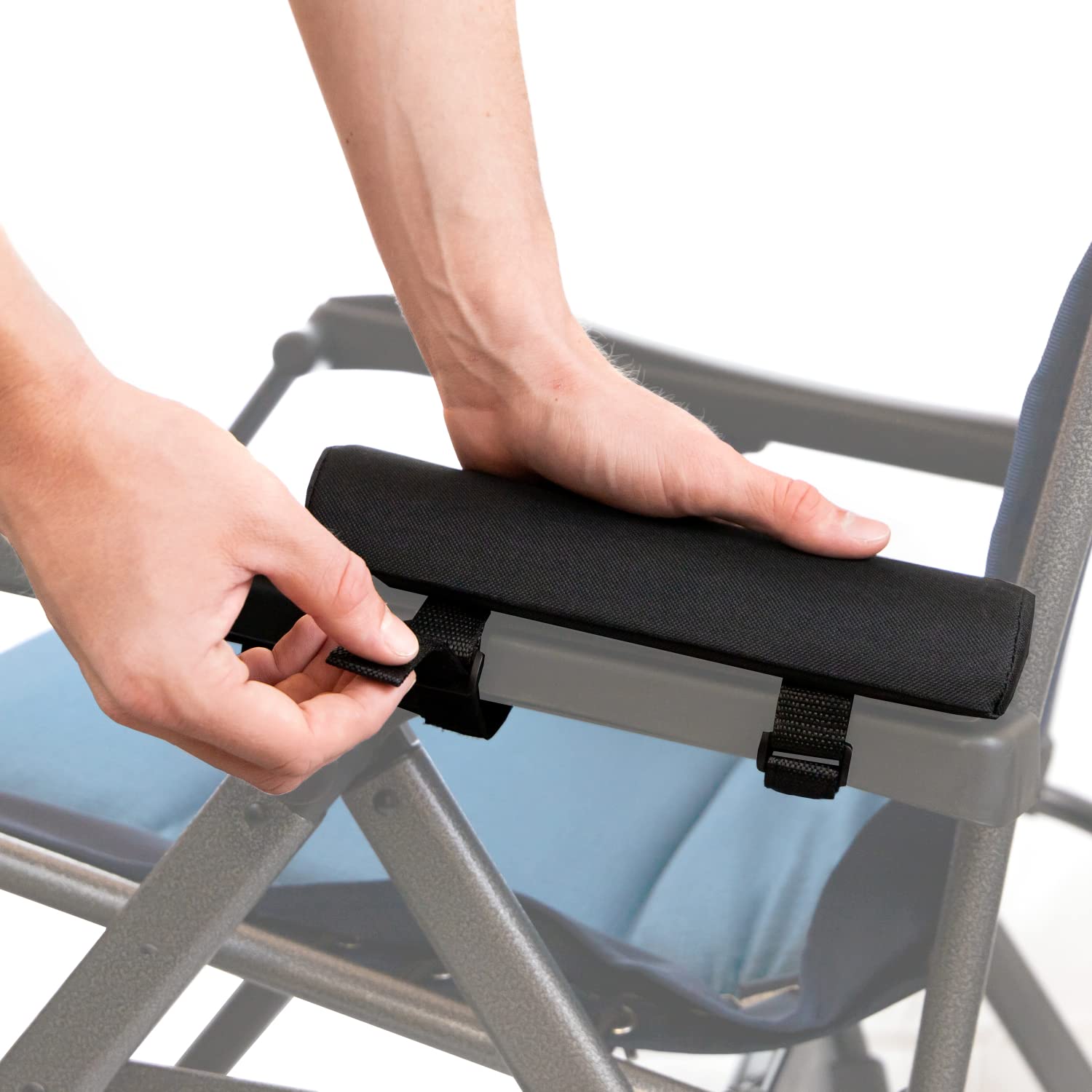 Cojín original para silla de gravedad cero para reposabrazos: reclinables plegables antigravedad, tumbonas para exteriores y césped, sillas reclinables para patio, acolchado para 7