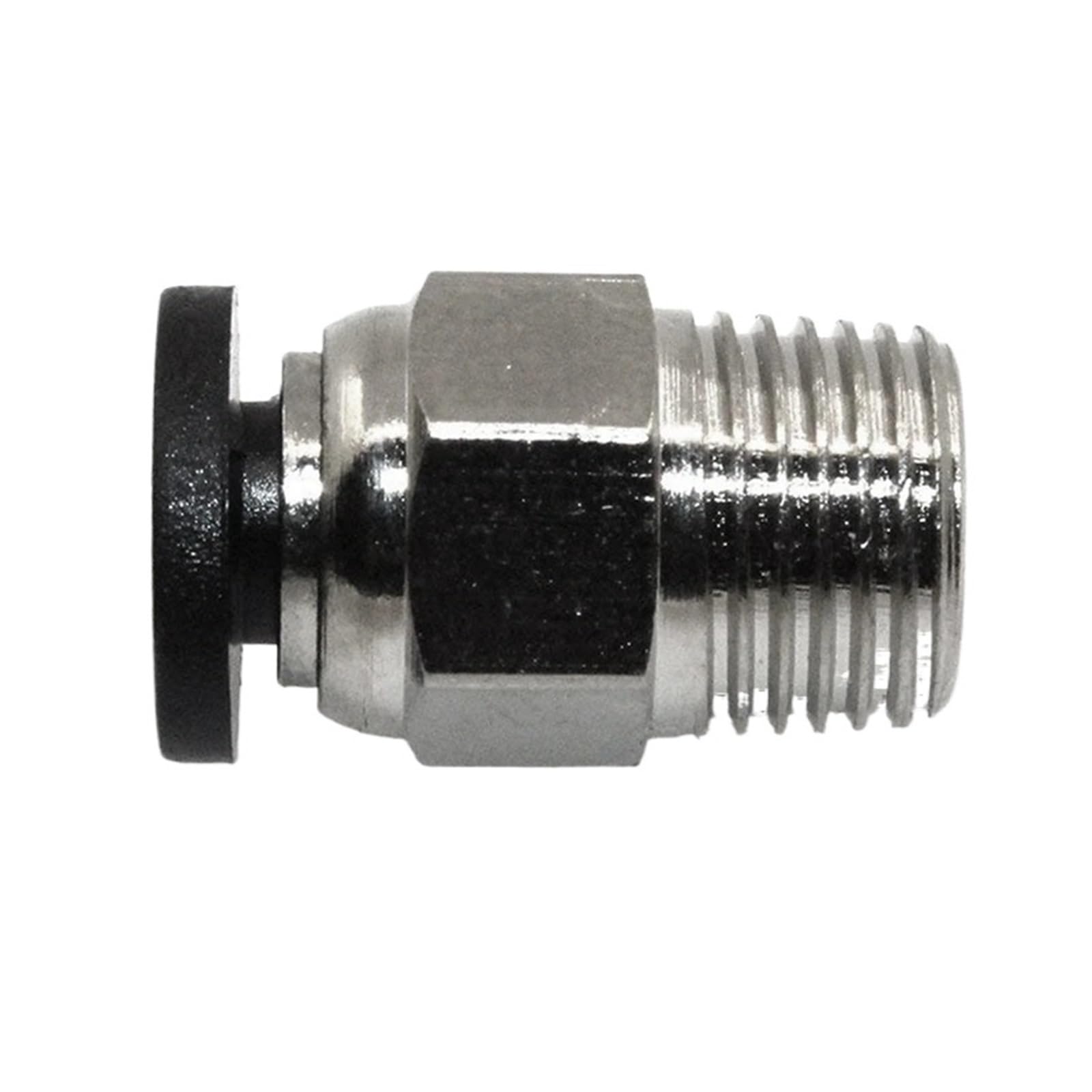 Tubo neumático recto macho PC4-M10 para conexión de impresoras 3D extrusoras (paquete de 100)