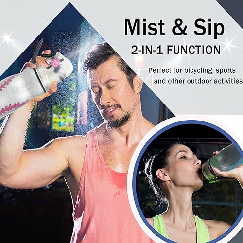 Miniatura 2 de Botellas de agua deportivas de béisbol para niños y niñas, botella de agua aislada de 20 onzas para niños, botellas de agua de plástico sin BPA, a