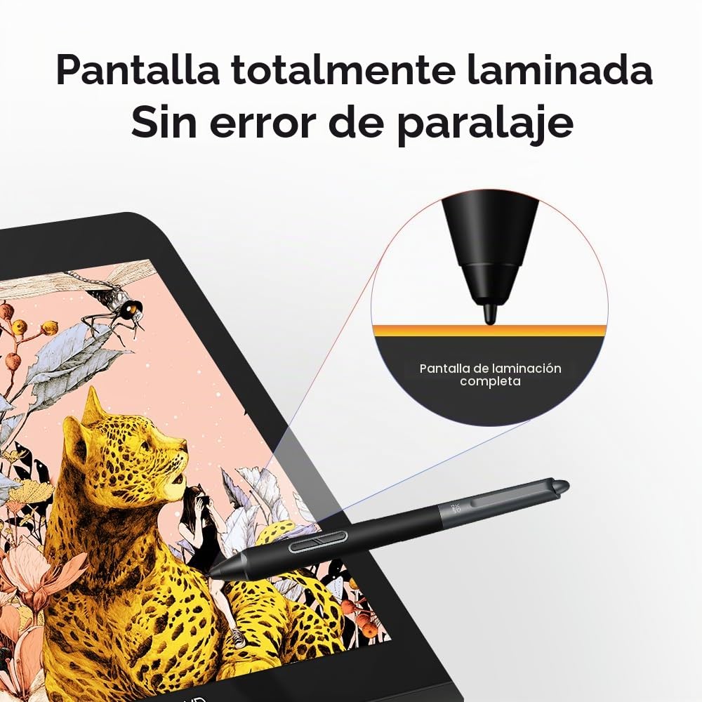 XPPEN Artist Pro 16 Gen2 Tableta Gráfica con Pantalla, Tableta Dibujo Digital con Lápiz 16K Niveles de Presión 16 Pulgadas con Teclado Inalámbrico, Compatible con Windows,Mac,Android,Chrome,Linux