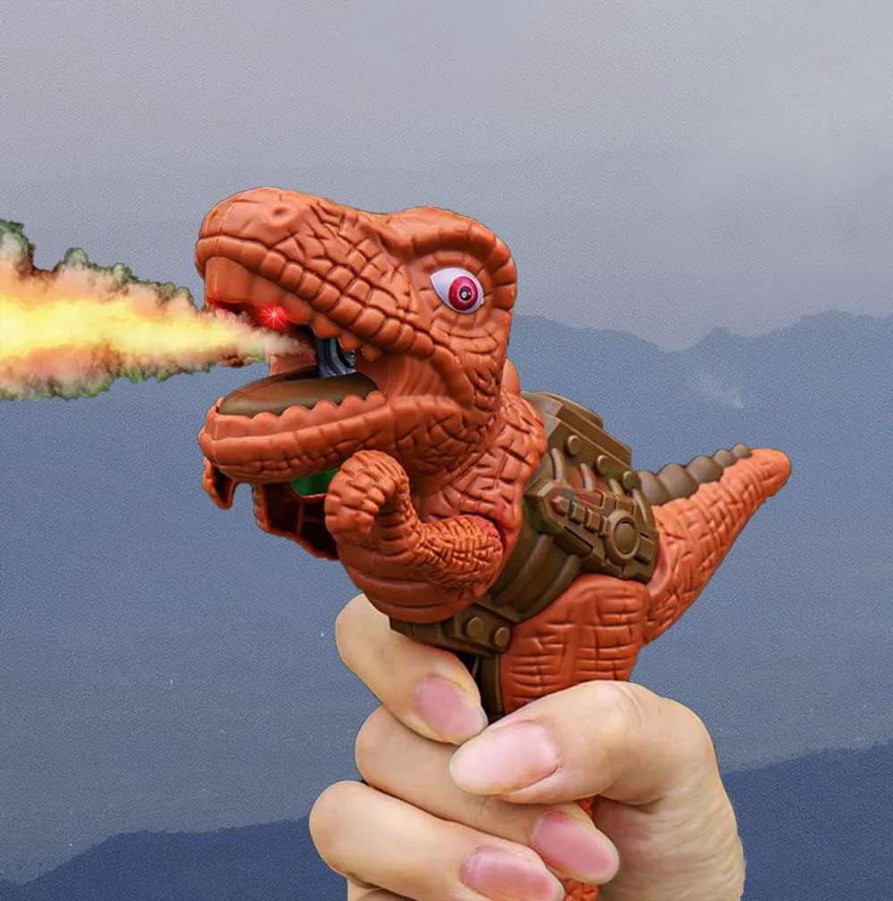 BITONA® Interactive Smart Dinasour Making Sound Light Smoke Looks Real Roaring (1 pc Any Random Color)