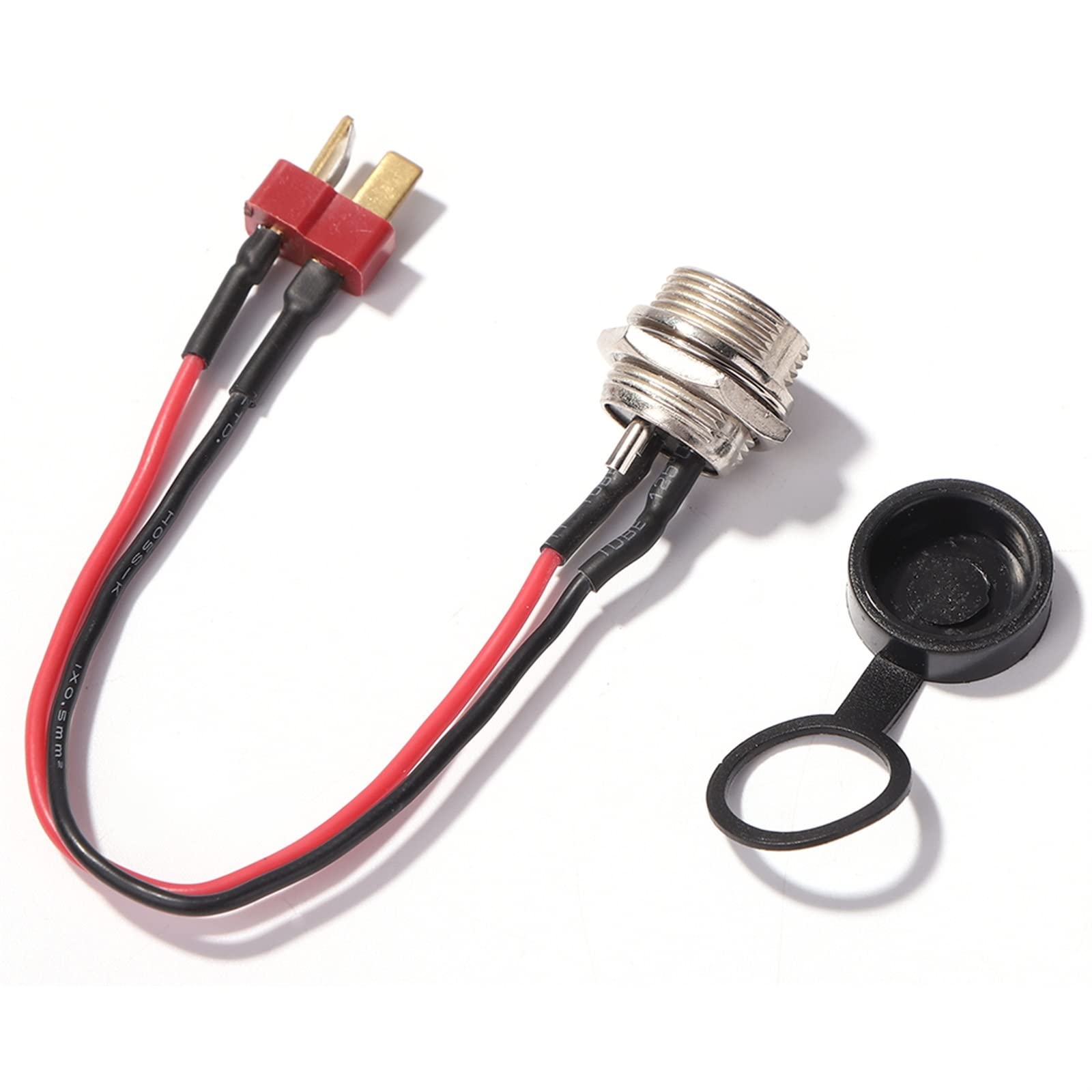 Pièces de Scooter électrique Pièces d'alimentation T-Head Charge Port Fit for Kugoo m4 Pro Accessoires de Remplacement