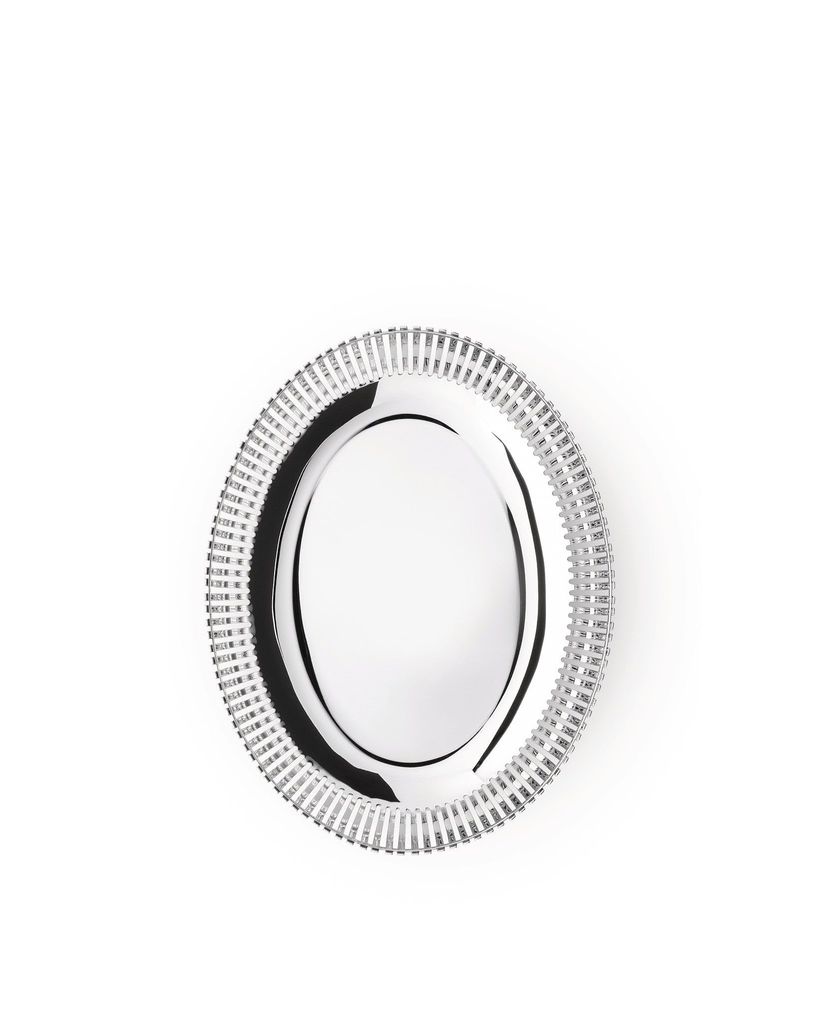 Alessi PCH06/26 Cestino Ovale, Acciaio Inossidabile 18/10, Lucido, 26 cm