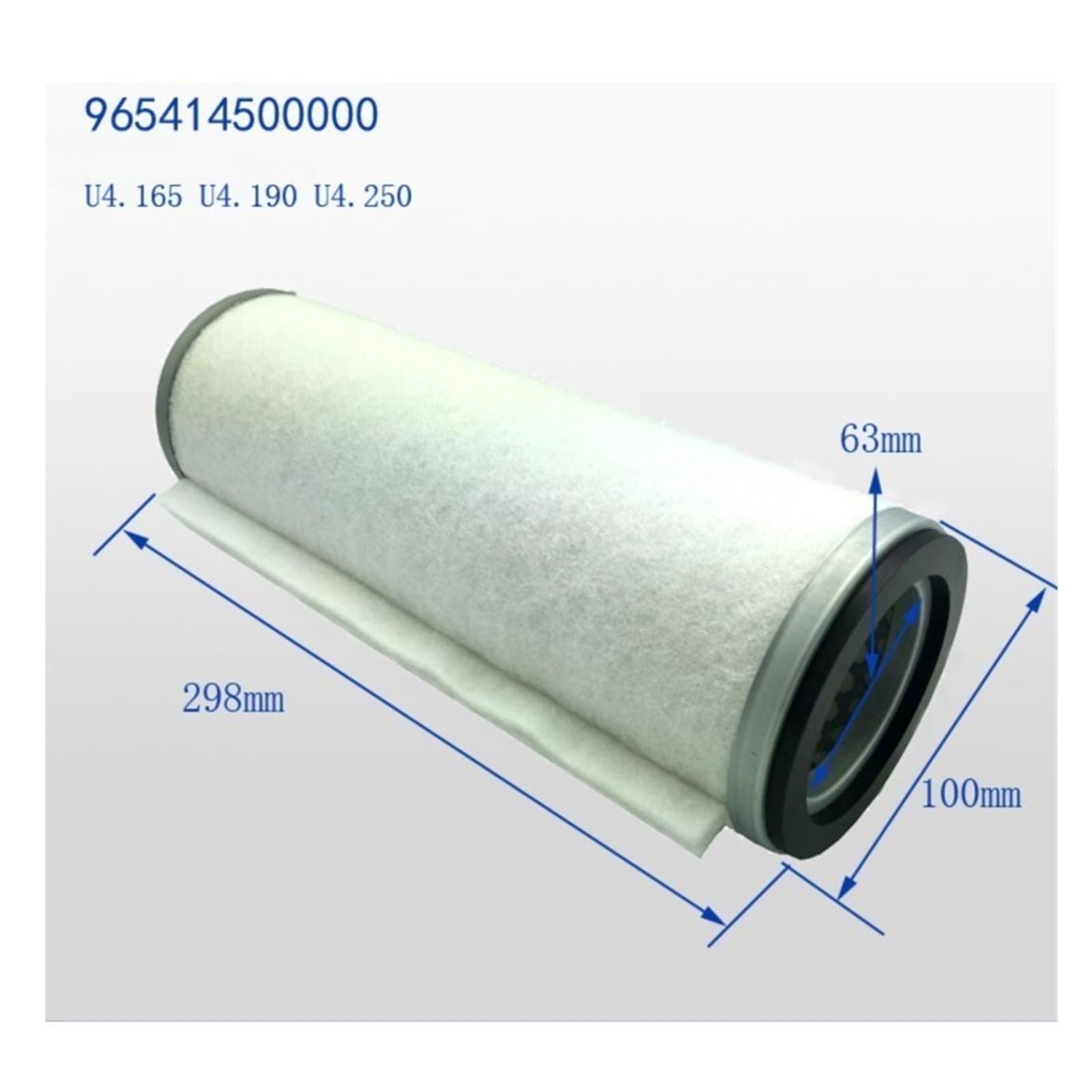 Elemento de filtro de bomba de vacío Escape 96541400000 96541600000 96541500000