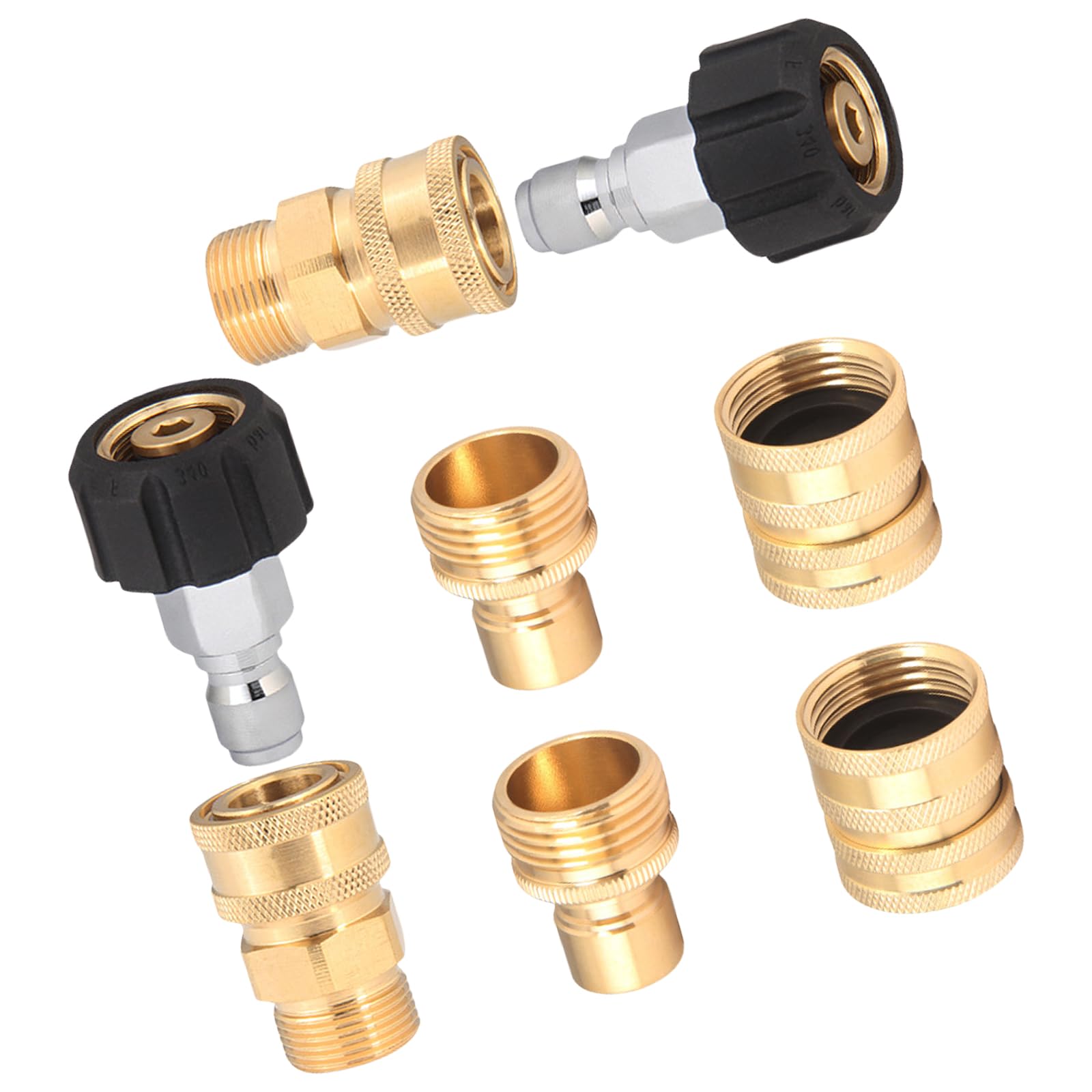 Nettoyeur haute pression coupleur rapide anti fuite pour lavage auto