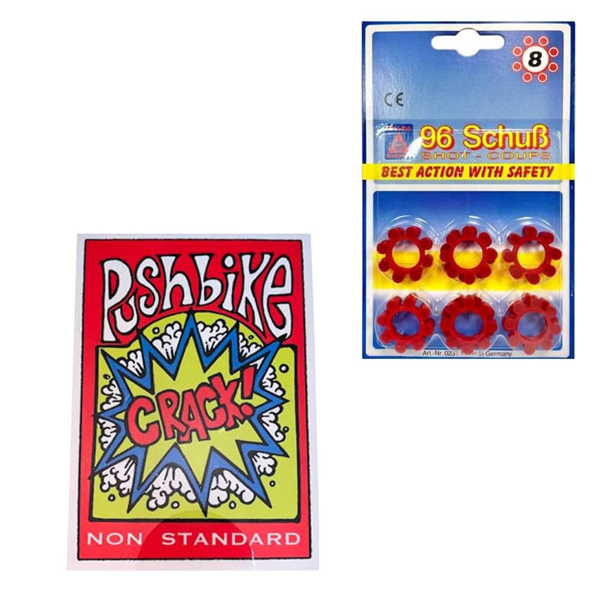 Exploding Playing Cards & Caps Set Bang Surprise Fun Practical Jokes Pranks Shock Deck Card Trick