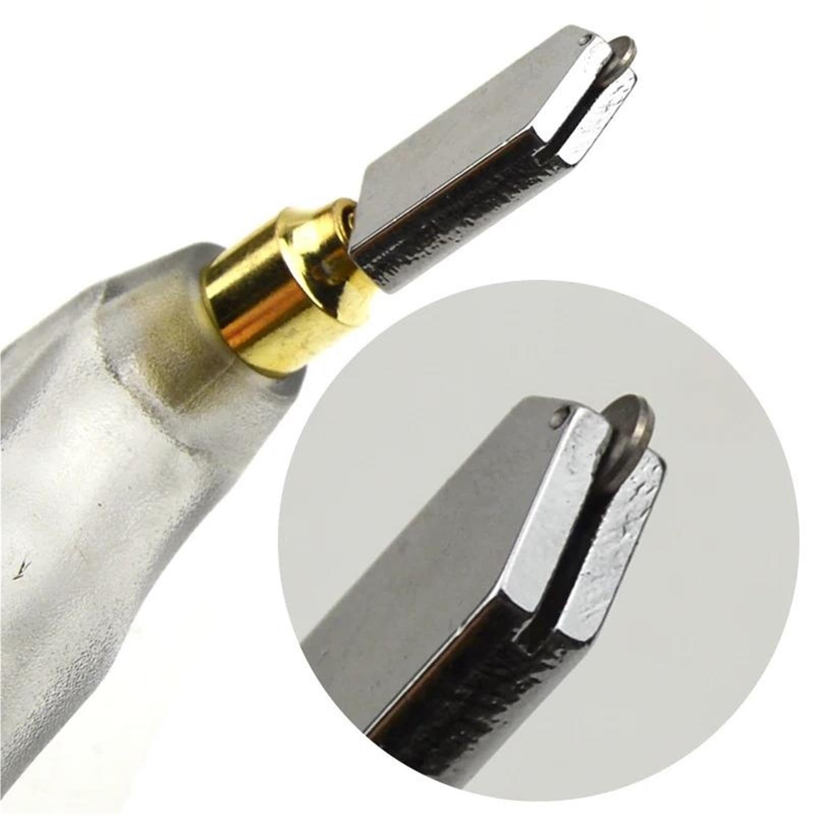 Coupe Verre à Main Kit d'outils en verre 4 pièces, pince à carrelage