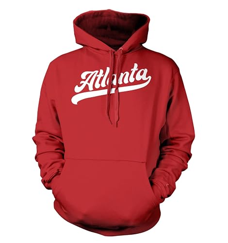 Atlanta - Baseball Jersey Style Unisex Hoodie Sweatshirt