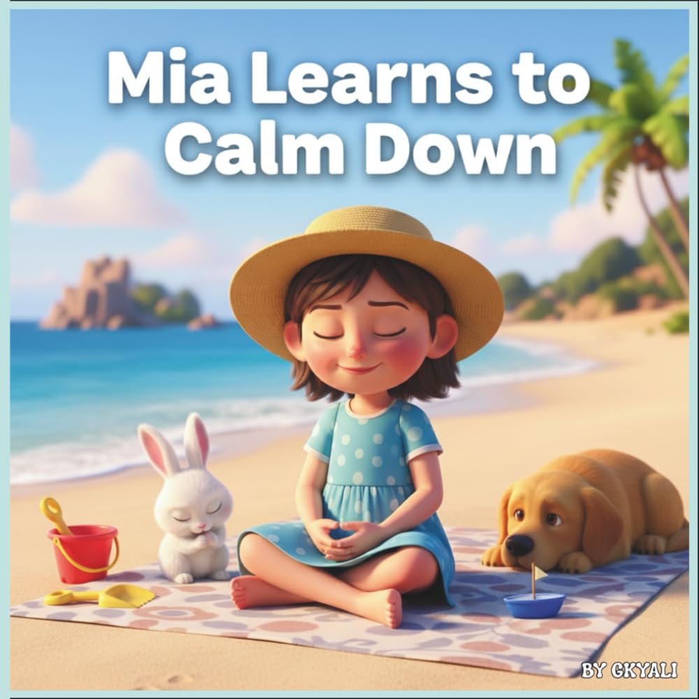 Mia Learns to Calm Down: A gentle emotional story for kids about big feelings, calm breathing, and kindness