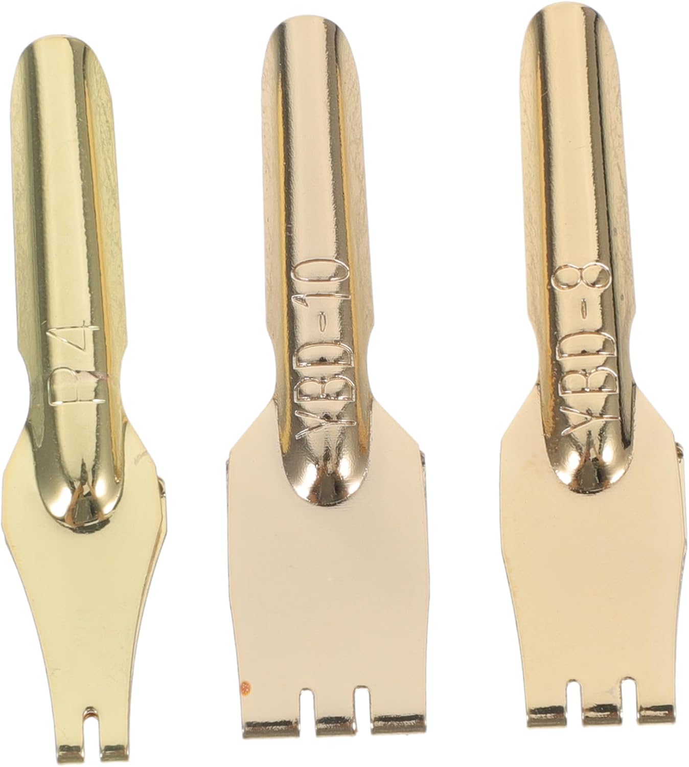 ROMISBABA 3Pcs Calligraphy Pen Nibs Fountain Pen Nibs for Smooth Writing for Calligraphy Suitable for Students and Artists for Lettering Practice