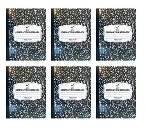 Check Plus Composition Book/Notebook, College Ruled Paper, 100 Sheets, 9-3/4