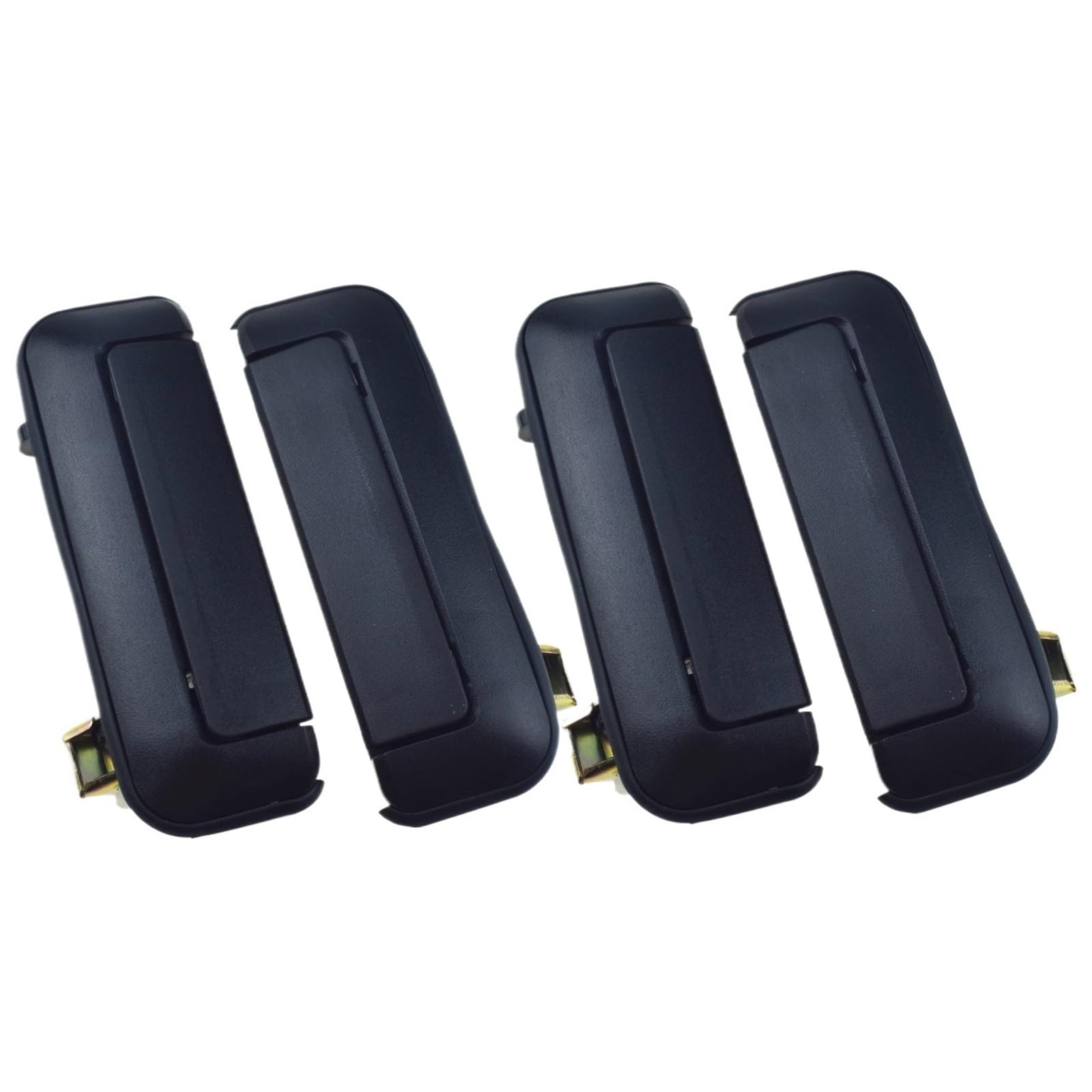 Khqdnh 4 Pcs Left Right Kit Car Exterior Handles For Mitsubishi For Triton L200 L300 1996-2006 Outside Door Handle Front Left Driver/Rear Trunk Tailgate Or Right Passenger Side Door Handle(4 Pcs Left Right Kit)