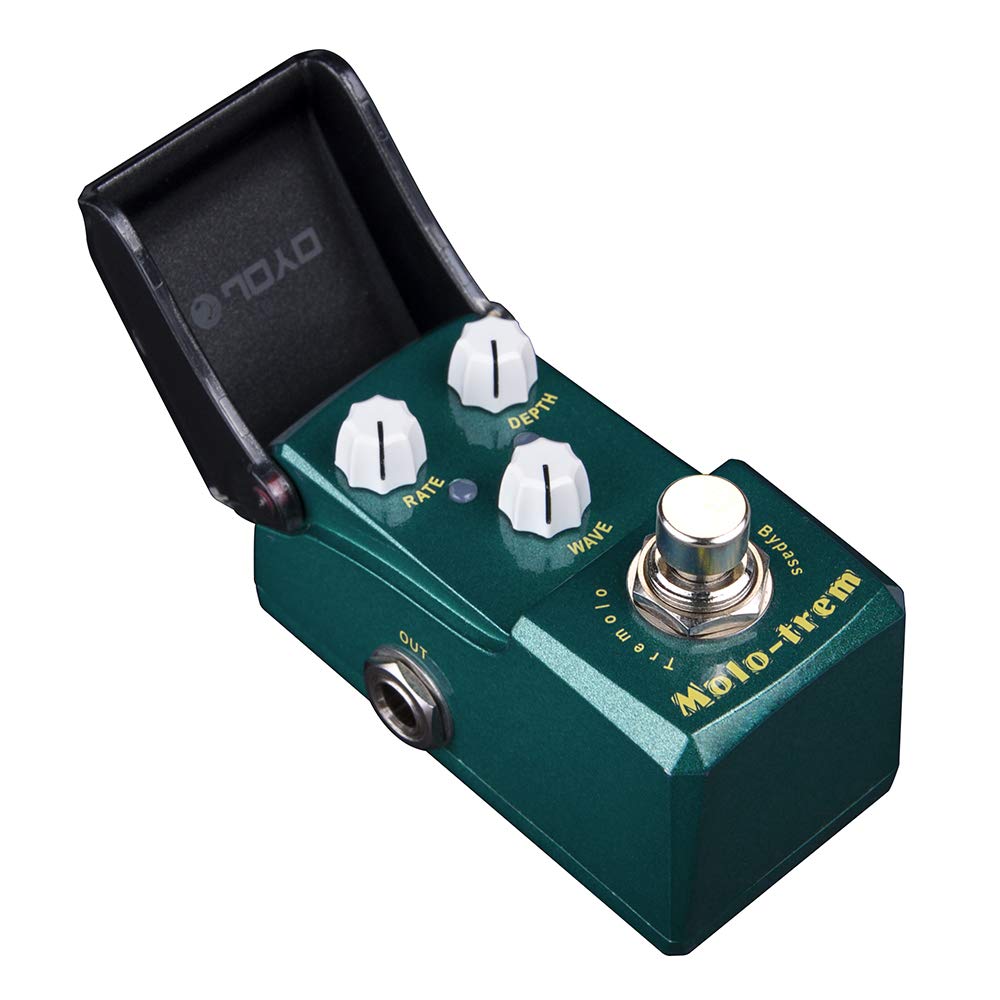 JOYO Trémolo Mini Pedal para Efecto de Guitarra Eléctrica - True Bypass Ironman Series (Molo-Trem JF-325)