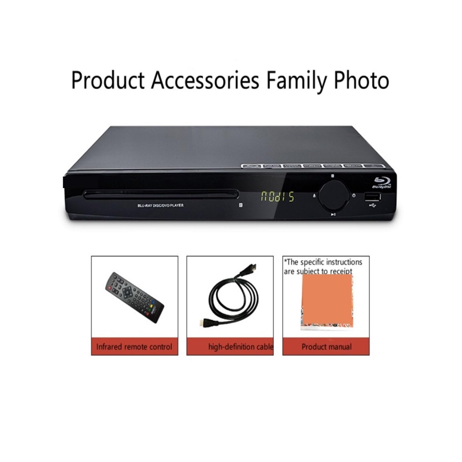 Lettore Blu-Ray G2805 Lettore Dvd HD 1080P Lettore CD Lettore Dvd TV Digitale multimediale Portatile