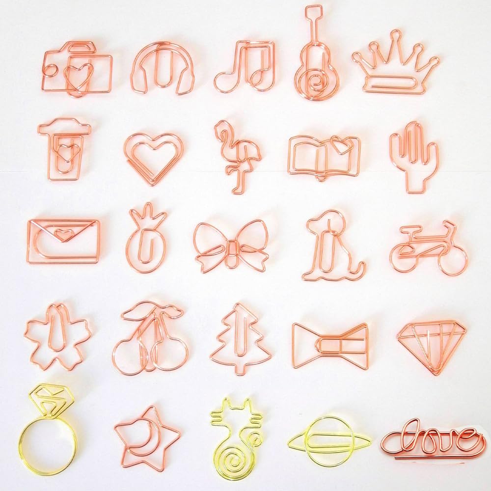 Amazon | ZUNNY HJERBOF【50枚セット】クリップ かわいい