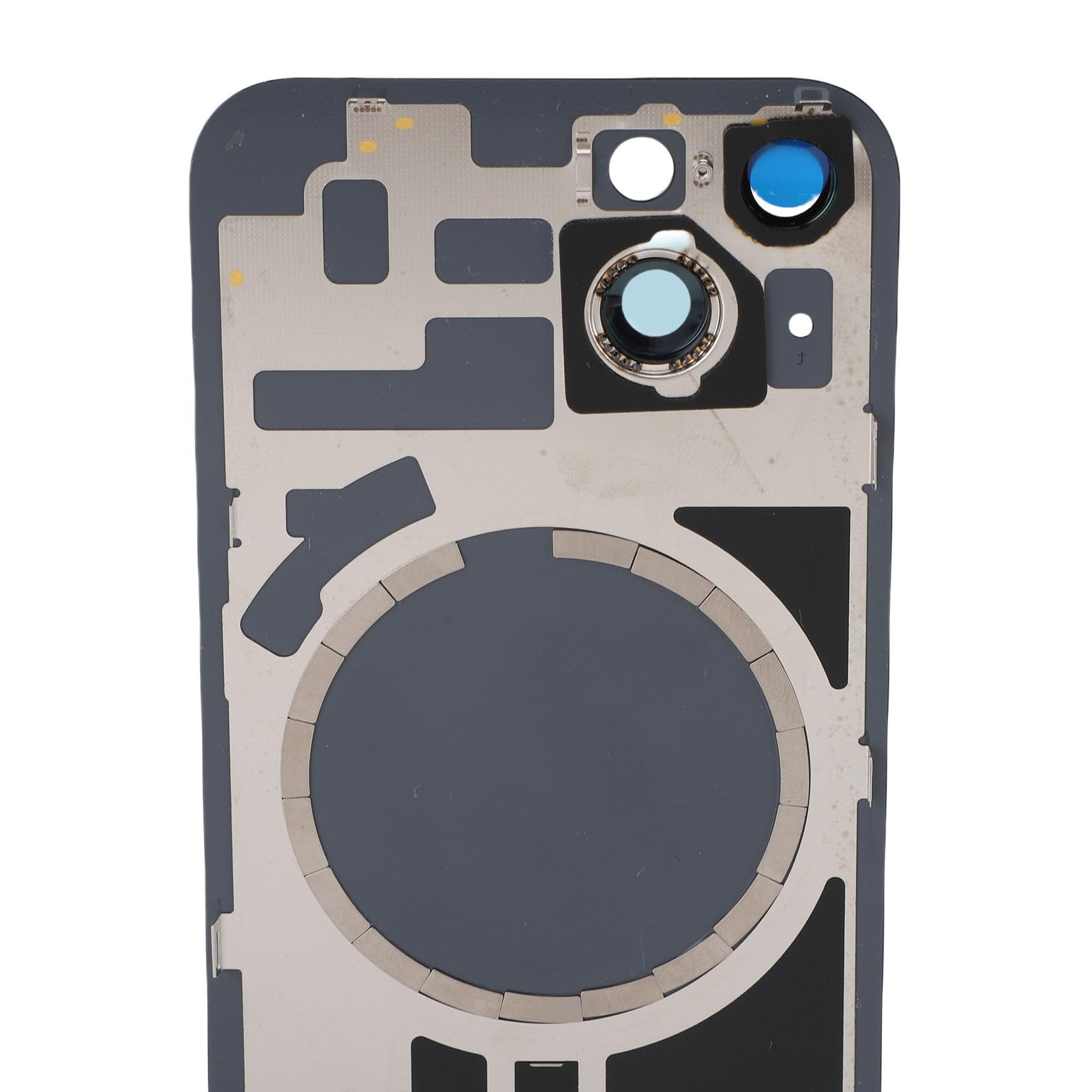 Tosuny Retro Cover Posteriore in Vetro, Sostituzione per 14 Phone | Battery Door Back Glass Cover with Camera Lens Frame, Repair Kit for 14 Smartphone