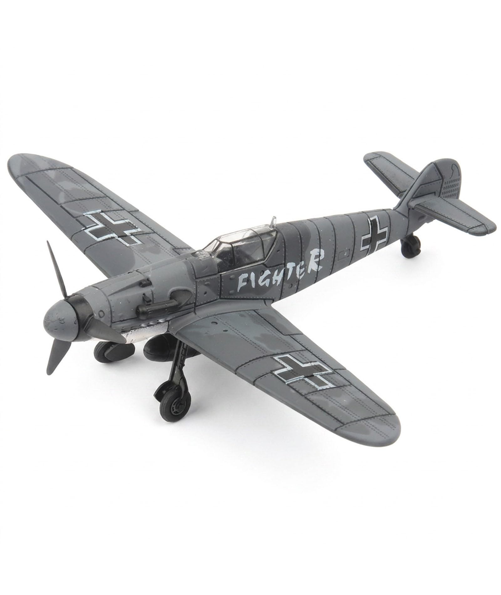 NHCDFA Fighter Jet Model, 4D Puzzle BF-109 Aircraft with 1/48 Scale, Home Office Decoration and Aviation Gift-image-49