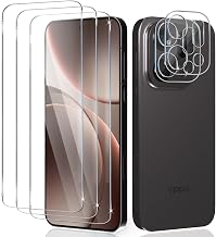 2-Piece Tempered Glass Screen Protector for Oppo Find X9 Pro + Camera Protector 2 Pieces, 9H Hardness, Bubble-Free, High Definition, Anti-Scratch Screen Protector for Find X9 Pro