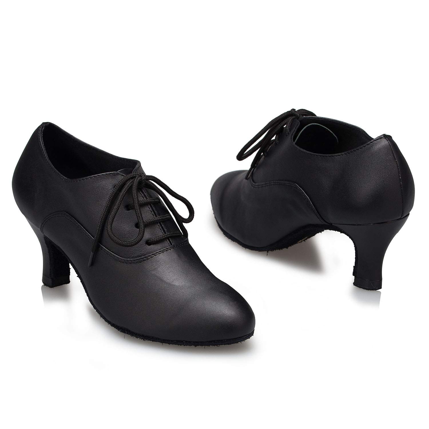 Scarpe da Ballo per Balli Latini da Sala da Ballo con Punta Chiusa Scarpe da Insegnante Danza Modèle YCL159