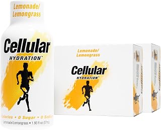 Cellular Hydration Electrolyte Shots, 24-Pack – Supports Endurance, Muscle Function & Workout Recovery – Magnesium, Potassium & Taurine – Zero Sugar, Zero Sodium – Lemonade