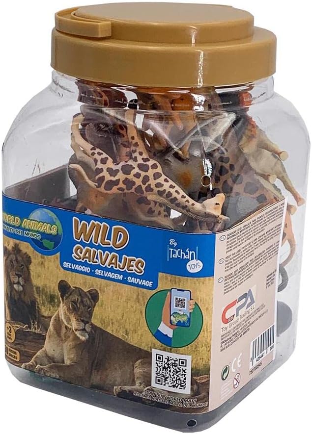 LA&V 750T00545 Jungle Boat 30 Pieces 6601 TACHAN Toys, Multicoloured