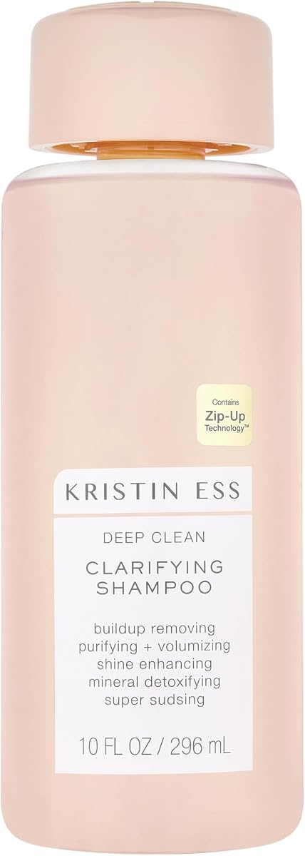 Deep Clean Clarifying Shampoo for Oily Hair & Build Up | Detox Purifying + Cleansing Oily Hair Treatment - Sulfate Free + Vegan - Product for Thick, Curly + Color Treated Hair