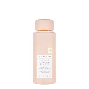 Kristin Ess Deep Clean Clarifying Shampoo for Oily Hair Build Up Detox Purifying Cleansing Oily Hair Treatment -