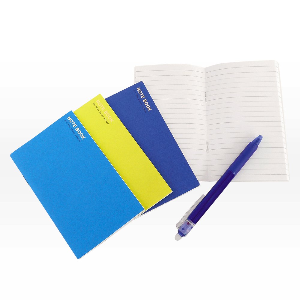 Amazon | キュービックス ノート 罫線 A6ナロー 5冊 ネイビー 993024