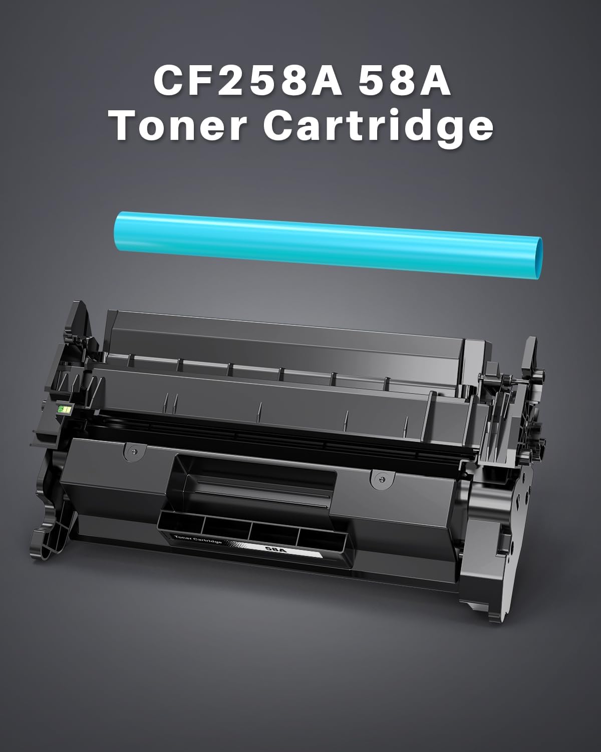 INK4U 58A Toner Cartridge Black Compatible Replacement for 58A CF258A Toner Cartridge 58X CF258X for LaserJet Pro M404dn M404dw M404n, MFP M428fdw M428dw M428fdn Printer (Black 2-Pack)