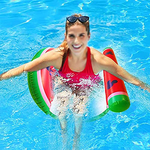 Aufblasbarer Pool Float Wassermelone Schwimmbett Schwimmring Luftkammer Wasserschlauch Pool Floß Extra Dickes… – Bild 5