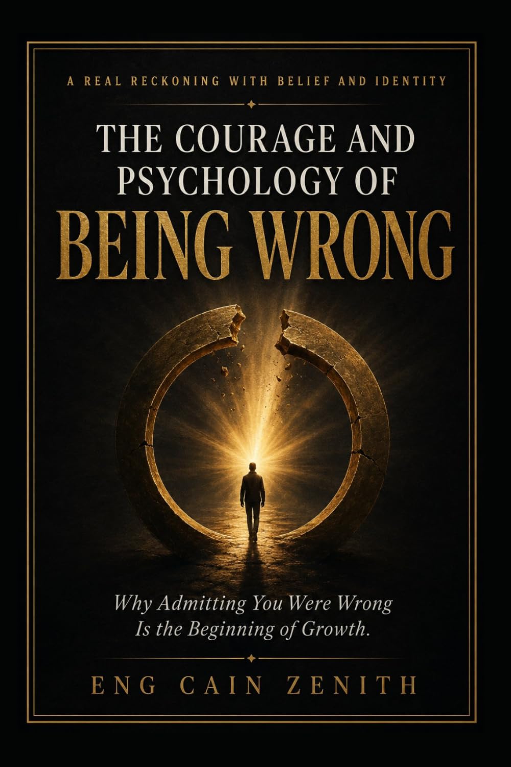 THE COURAGE AND PSYCHOLOGY OF BEING WRONG: Why Admitting Your Wrongness Is the Beginning of Growth