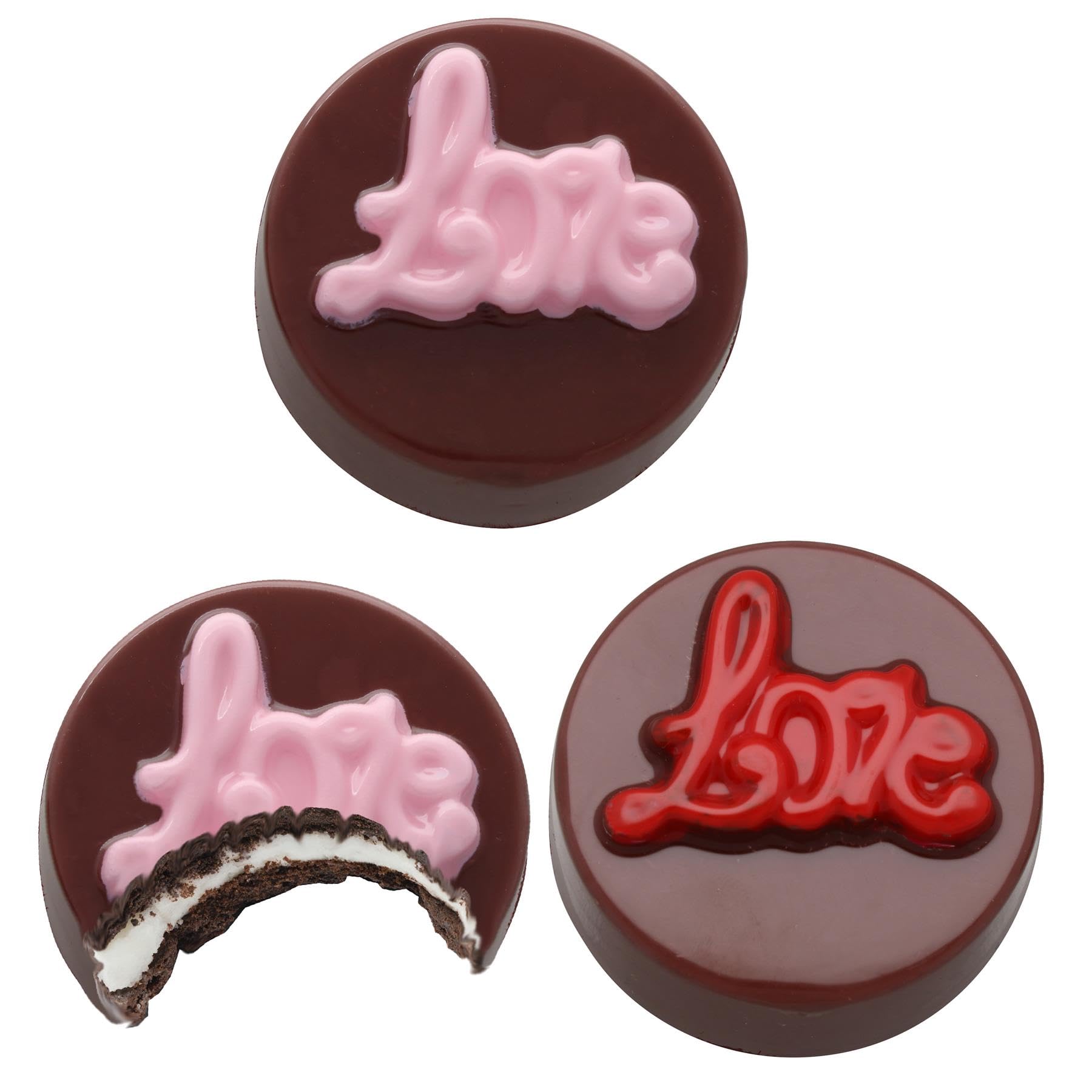 Cybrtrayd W071 Love Cookie Wedding Chocolate Candy Mold by CybrTrayd
