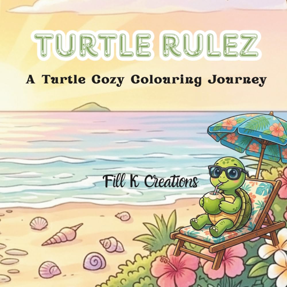 Turtle Rulez: A Turtle's Cozy Colouring Journey
