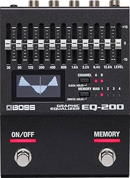 【新品未使用】BOSS Graphic Equalizer EQ-200 Amazon.com: BOSS EQ-200 Graphic Equalizer (EQ-200)